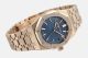 IPF Copy Audemars Piguet Royal Oak 15551ST 37mm Diamond Bezel Rose Gold Blue Face Watch (2)_th.jpg